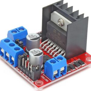 L298N Dual H-Bridge DC & Stepper Motor Driver Module